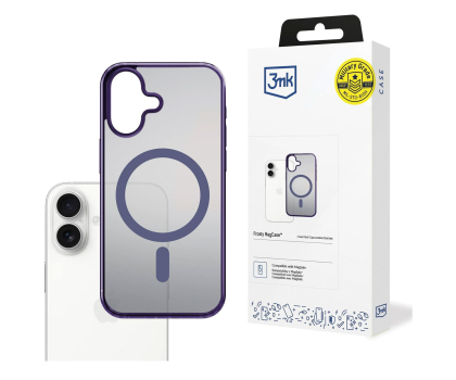 Etui / obudowa na smartfona 3mk Frosty MagCase Purple do iPhone 17